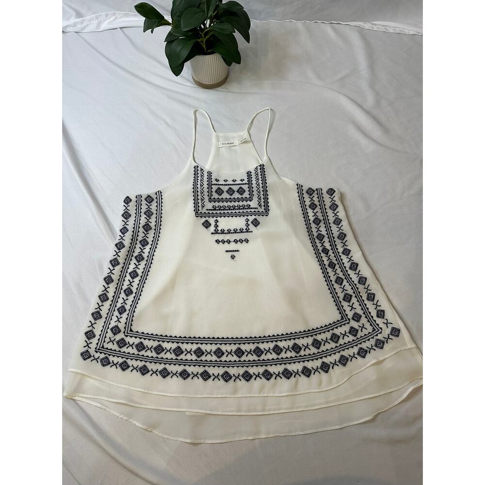 Blu Pepper Sheer‎ Top Size M